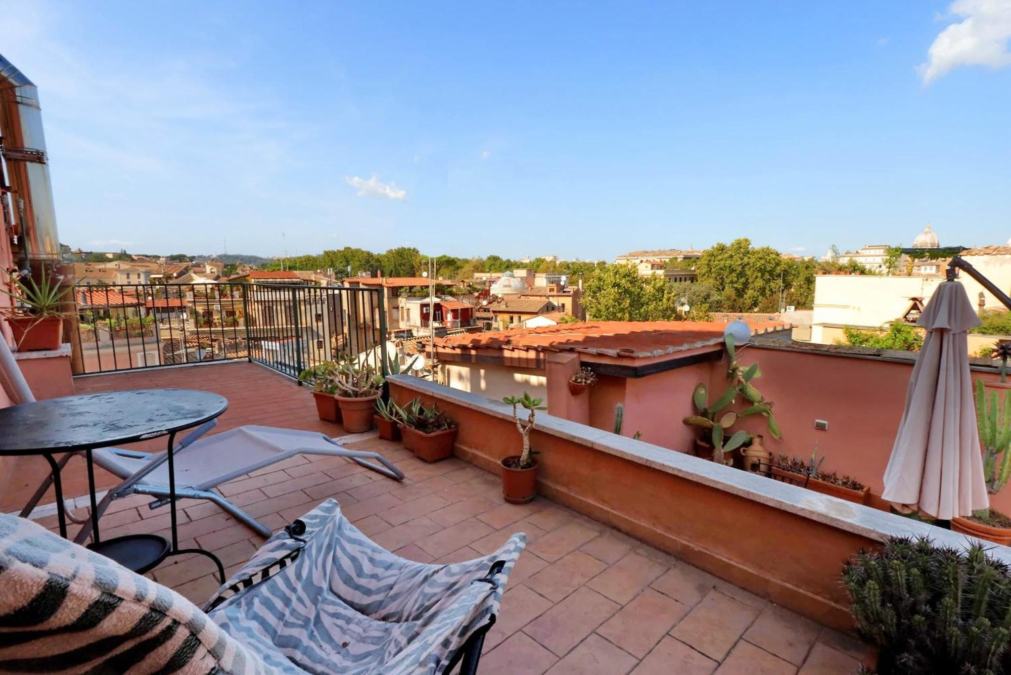 Vicolo Del Cinque Penthouse | Romeloft公寓 外观 照片